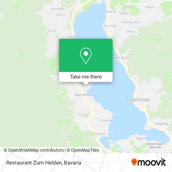 Restaurant Zum Helden map