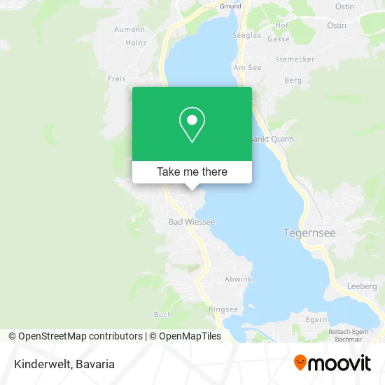 Карта Kinderwelt