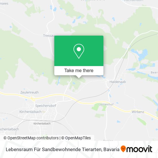 Lebensraum Für Sandbewohnende Tierarten map
