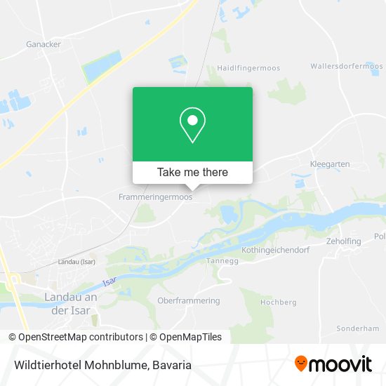 Wildtierhotel Mohnblume map