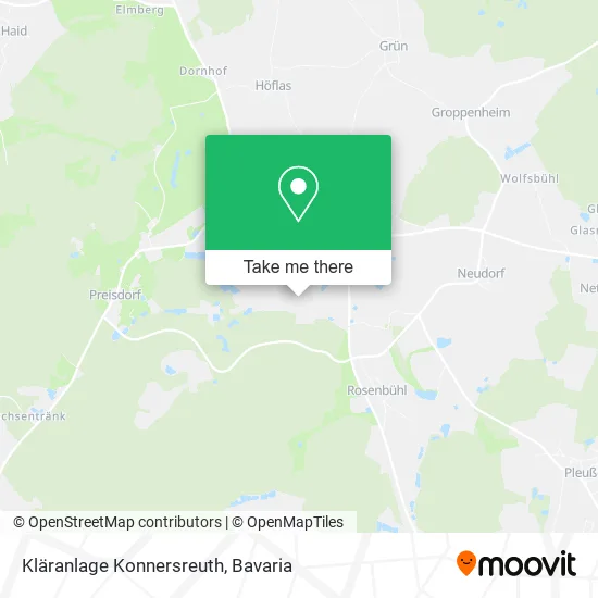 Карта Kläranlage Konnersreuth