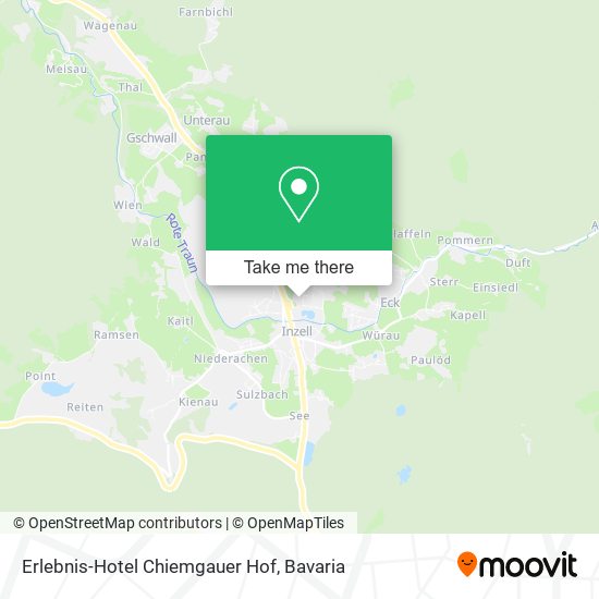 Erlebnis-Hotel Chiemgauer Hof map