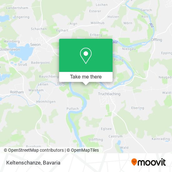 Карта Keltenschanze