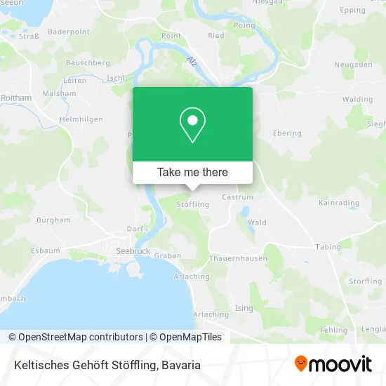 Карта Keltisches Gehöft Stöffling