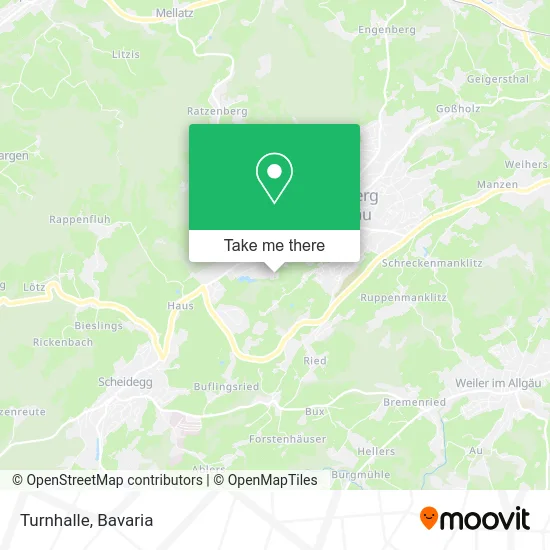 Карта Turnhalle