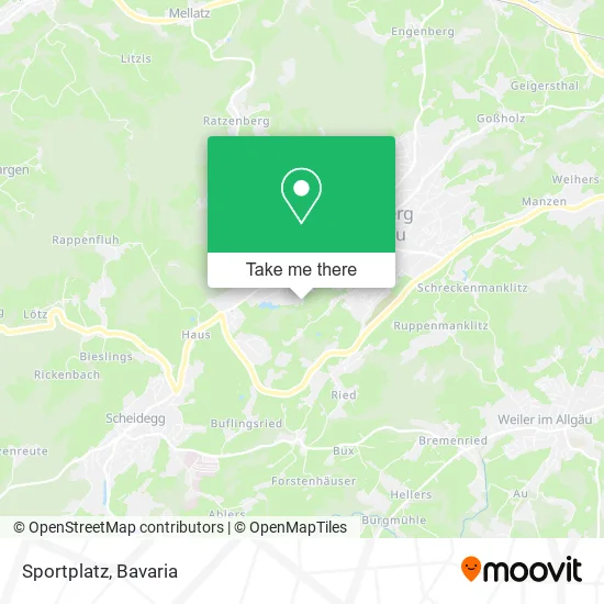 Карта Sportplatz