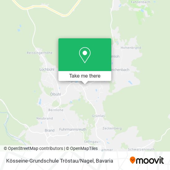 Kösseine-Grundschule Tröstau / Nagel map