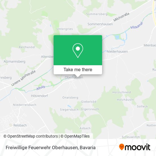 Freiwillige Feuerwehr Oberhausen map