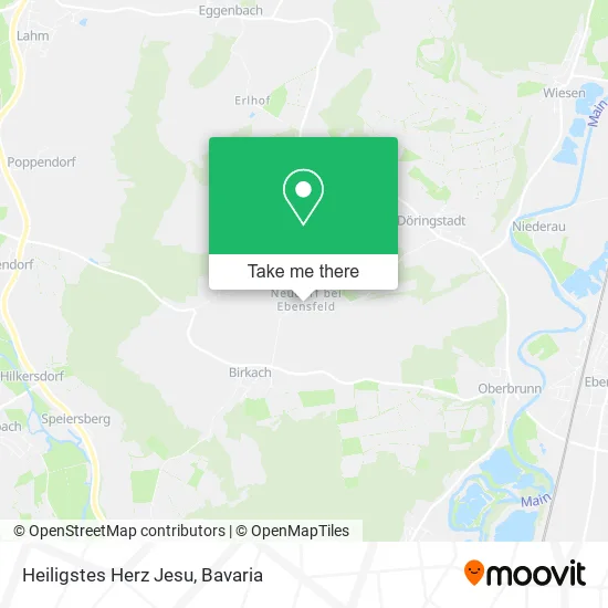 Карта Heiligstes Herz Jesu