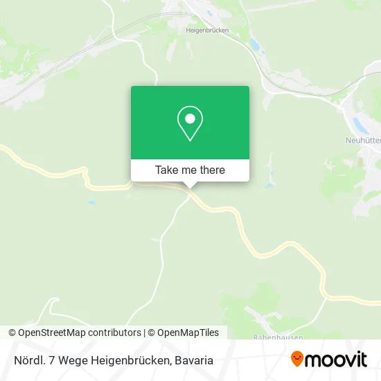 Карта Nördl. 7 Wege Heigenbrücken