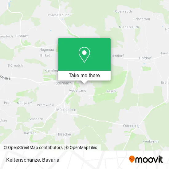 Карта Keltenschanze