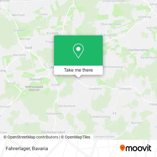 Карта Fahrerlager