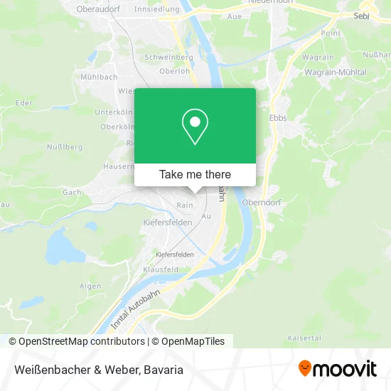 Карта Weißenbacher & Weber