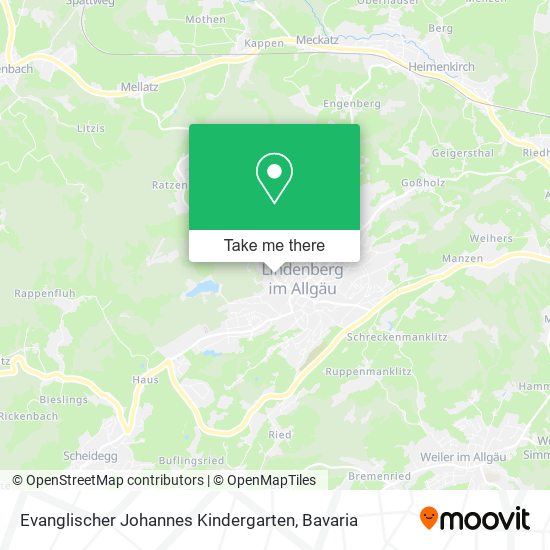 Evanglischer Johannes Kindergarten map