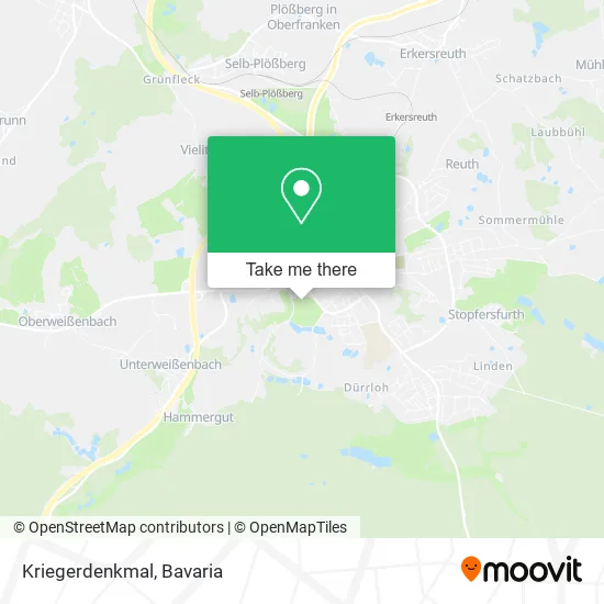 Карта Kriegerdenkmal