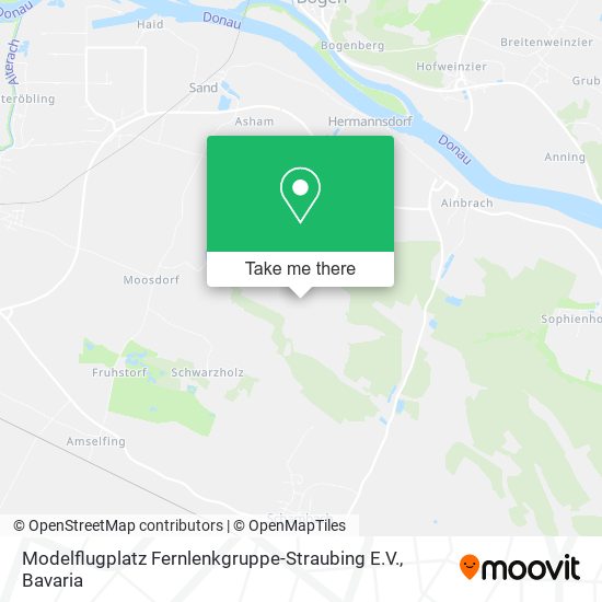 Modelflugplatz Fernlenkgruppe-Straubing E.V. map