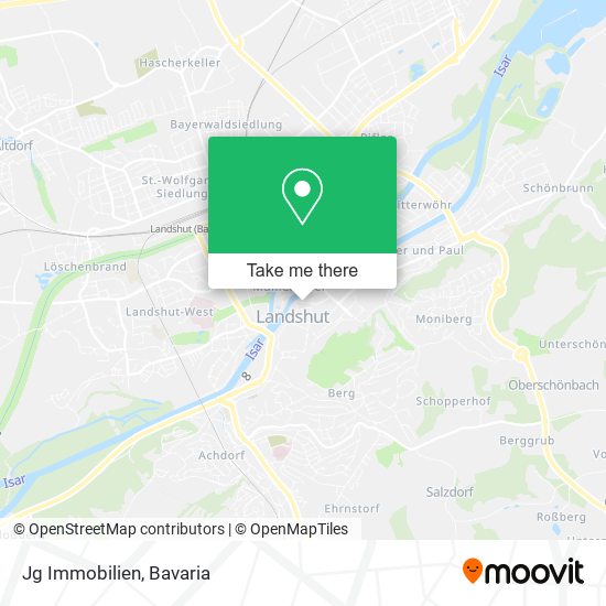 Jg Immobilien map