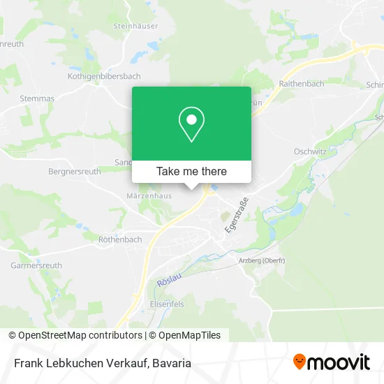 Карта Frank Lebkuchen Verkauf