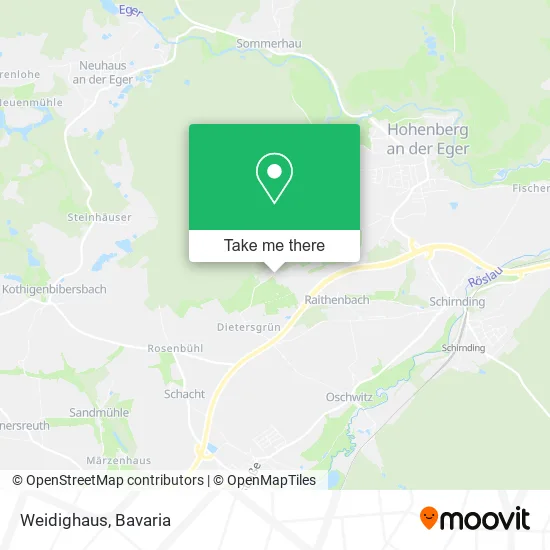 Карта Weidighaus