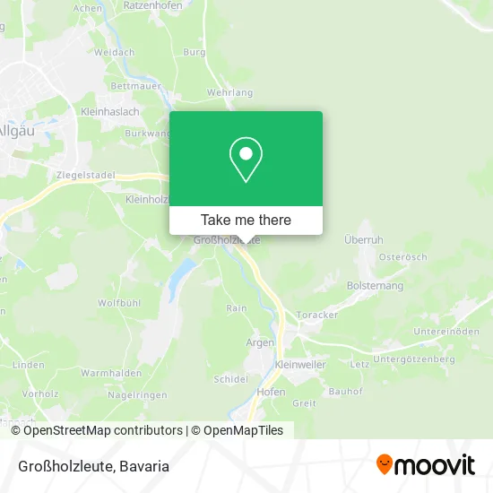 Карта Großholzleute
