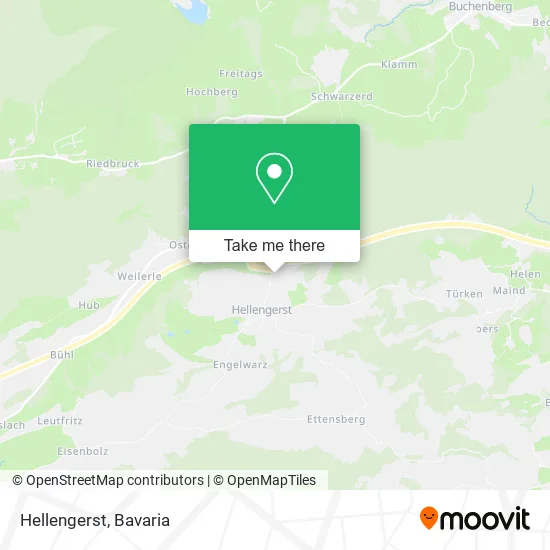 Карта Hellengerst