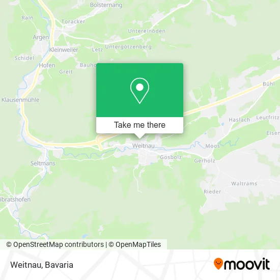 Карта Weitnau
