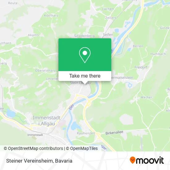 Карта Steiner Vereinsheim
