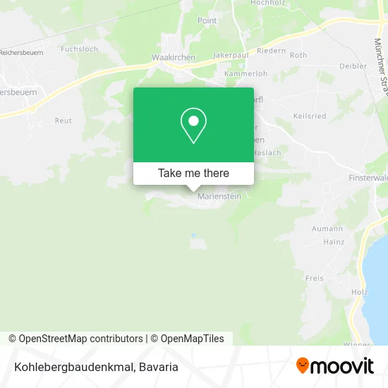 Карта Kohlebergbaudenkmal