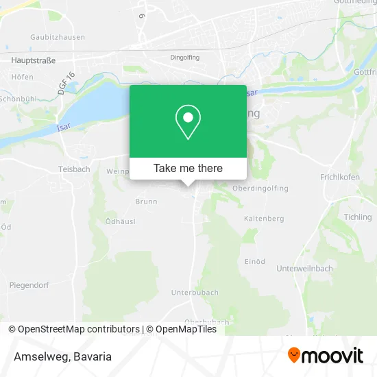 Карта Amselweg