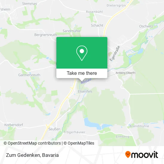 Карта Zum Gedenken