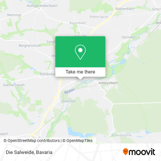 Карта Die Salweide