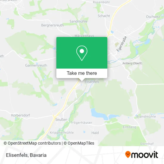 Карта Elisenfels