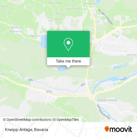 Карта Kneipp-Anlage