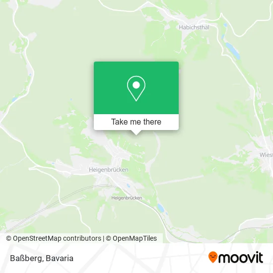 Карта Baßberg