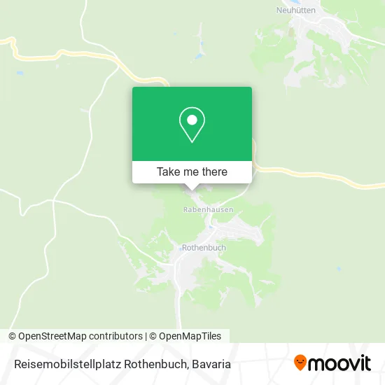 Карта Reisemobilstellplatz Rothenbuch