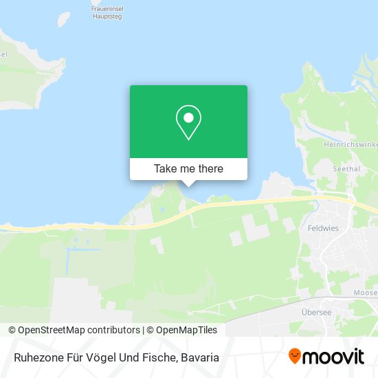 Ruhezone Für Vögel Und Fische map