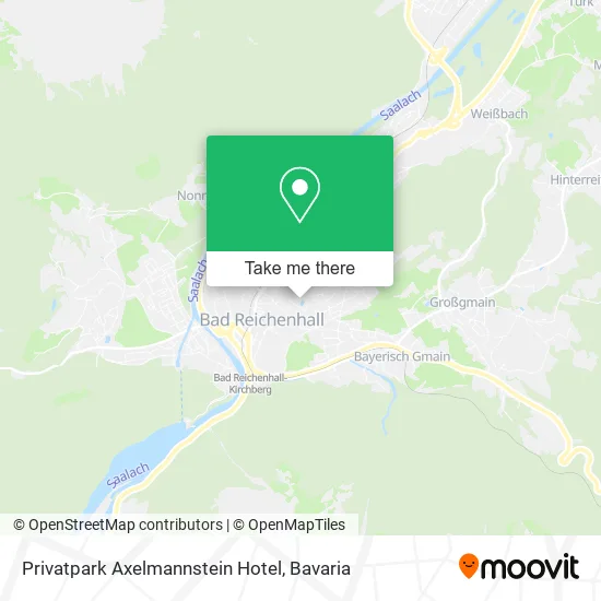 Карта Privatpark Axelmannstein Hotel