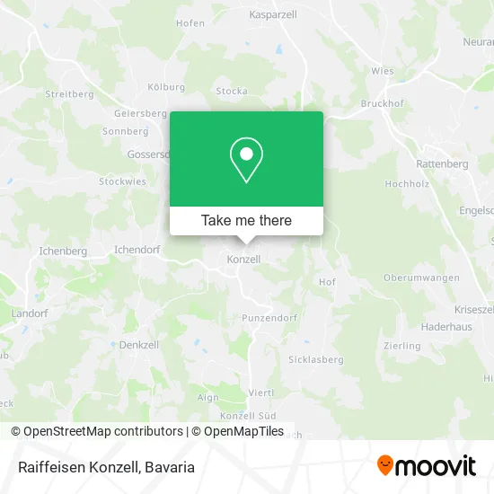 Карта Raiffeisen Konzell