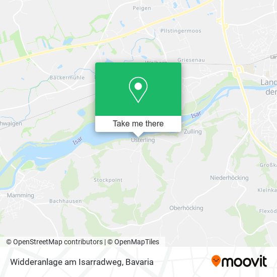 Widderanlage am Isarradweg map