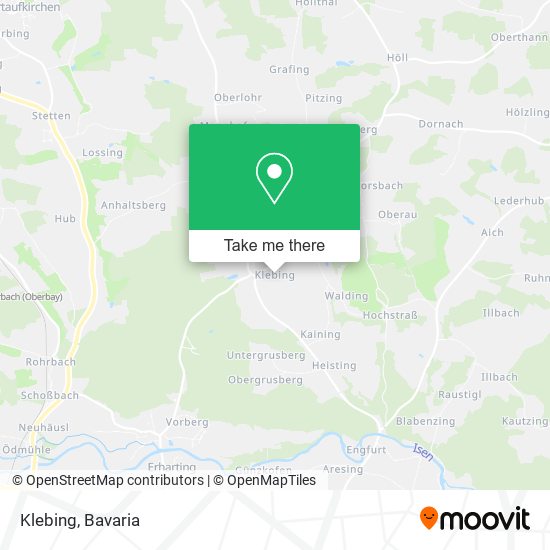 Klebing map