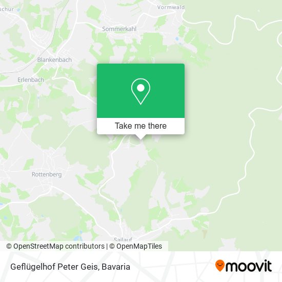 Geflügelhof Peter Geis map