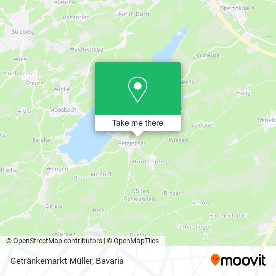 Getränkemarkt Müller map