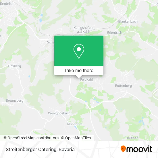 Карта Streitenberger Catering