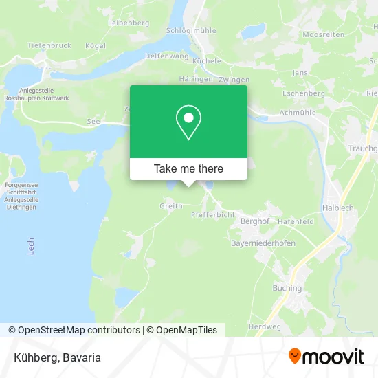 Карта Kühberg