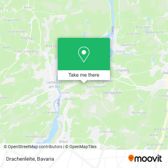 Карта Drachenleite