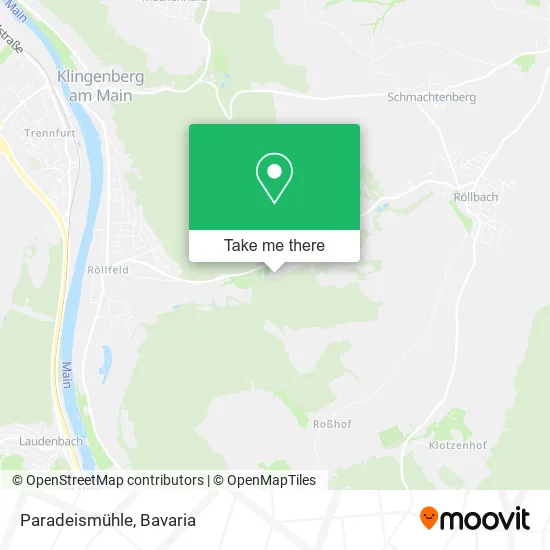 Карта Paradeismühle