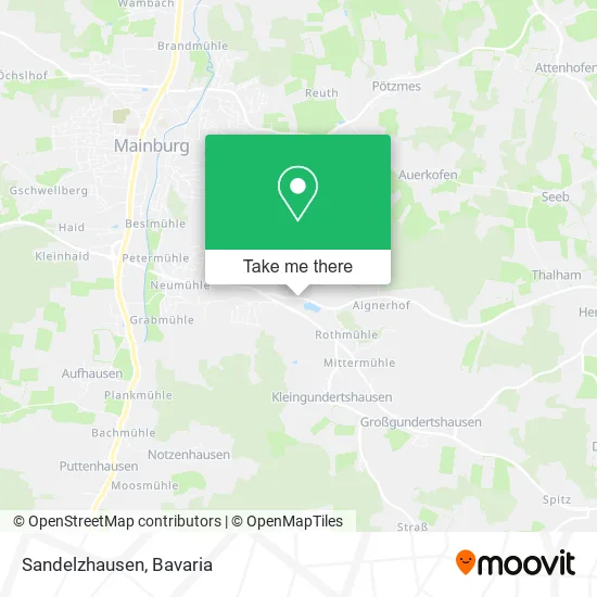 Карта Sandelzhausen