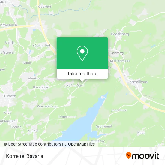 Карта Korreite