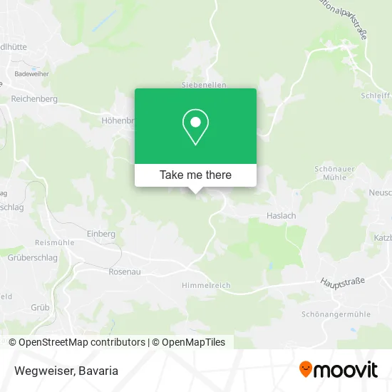 Карта Wegweiser
