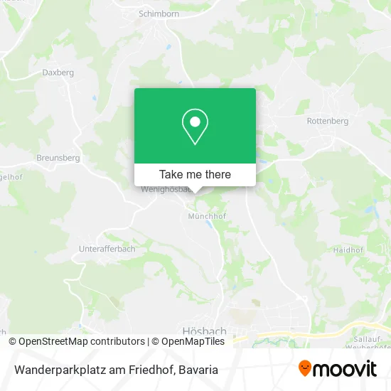Карта Wanderparkplatz am Friedhof